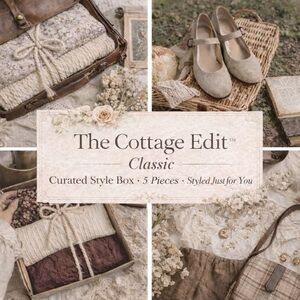 The Cottage Edit™ Classic | Curated Style Box | 5 Pieces Cottagecore Clothing